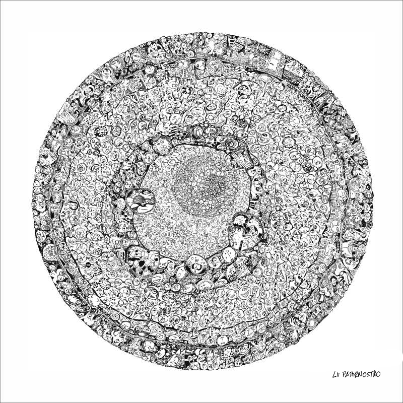 cabeças intrincadas lu paternostro