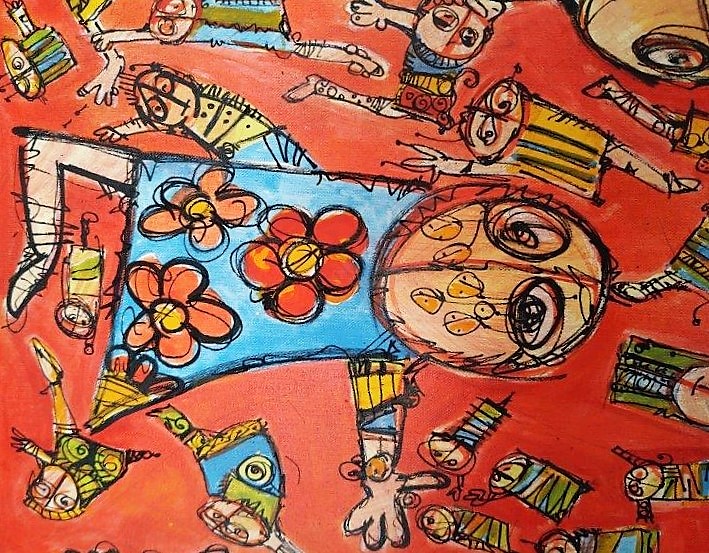 P112 - Os Dançantes das Cores com Bolas de Ar